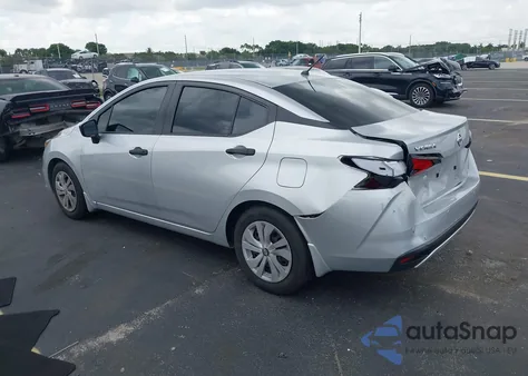 2021 Nissan Versa S Xtronic Cvt z USA, uszkodzony, nr VIN 3N1CN8DV8ML855527